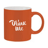 Branded Promotional KITTY MUG in Orange Mug From Concept Incentives.