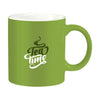 Branded Promotional KITTY MUG in Light Green Mug From Concept Incentives.