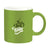 Branded Promotional KITTY MUG in Light Green Mug From Concept Incentives.