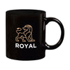 Branded Promotional KITTY MUG in Black & Black Mug From Concept Incentives.