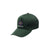 Branded Promotional REGATTA STANDOUT AMSTON 5 PANEL CAP in Dark Green & Grey Baseball Cap From Concept Incentives.