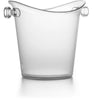 Branded Promotional PLASTIC COOLER ICE BUCKET in Translucent Clear Ice Bucket From Concept Incentives.