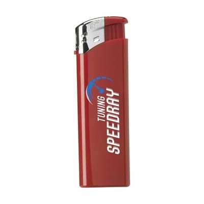 Branded Promotional FUEGO LIGHTER in Red Lighter From Concept Incentives.