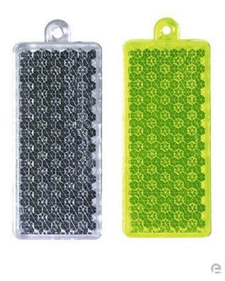 Branded Promotional RECTANGULAR REFLECTOR with Clip Reflector From Concept Incentives.