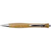 Branded Promotional BAMBOO RETRACTABLE WOOD BALL PEN Pen From Concept Incentives.