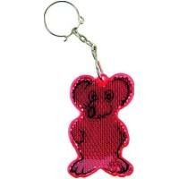 Branded Promotional KEYRING CHAIN with S Hook for Reflector in Silver Reflector From Concept Incentives.