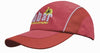 Branded Promotional SPRING WOVEN FABRIC BASEBALL CAP Baseball Cap From Concept Incentives.