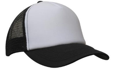 Branded Promotional TRUCKERS MESH BASEBALL CAP Baseball Cap From Concept Incentives.