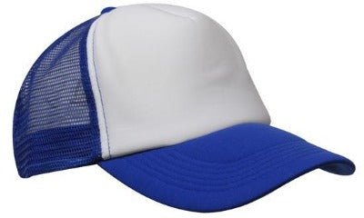 Branded Promotional TRUCKERS MESH BASEBALL CAP Baseball Cap From Concept Incentives.