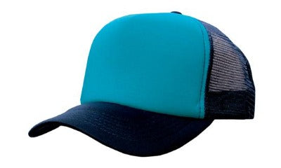 Branded Promotional TRUCKERS MESH BASEBALL CAP Baseball Cap From Concept Incentives.