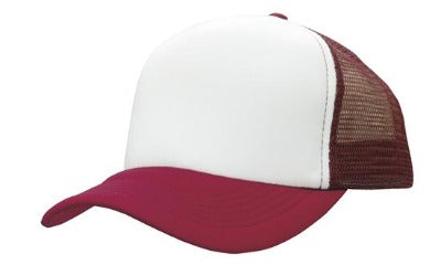 Branded Promotional TRUCKERS MESH BASEBALL CAP Baseball Cap From Concept Incentives.