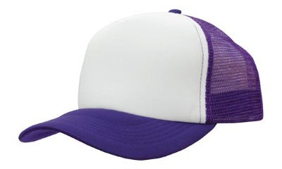 Branded Promotional TRUCKERS MESH BASEBALL CAP Baseball Cap From Concept Incentives.