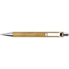 Branded Promotional PUSH BUTTON BAMBOO WOOD BALL PEN Pen From Concept Incentives.