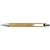 Branded Promotional PUSH BUTTON BAMBOO WOOD BALL PEN Pen From Concept Incentives.