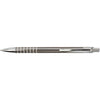 Branded Promotional ALUMINIUM METAL BALL PEN in Light Grey Pen From Concept Incentives.