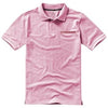 Branded Promotional CALGARY SHORT SLEEVE MENS POLO in Light Pink Polo Shirt From Concept Incentives.