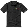 Branded Promotional CALGARY SHORT SLEEVE MENS POLO in Anthracite Grey Polo Shirt From Concept Incentives.