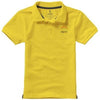 Branded Promotional CALGARY SHORT SLEEVE CHILDRENS POLO in Yellow Polo Shirt From Concept Incentives.