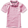 Branded Promotional CALGARY SHORT SLEEVE CHILDRENS POLO in Light Pink Polo Shirt From Concept Incentives.