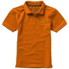 Branded Promotional CALGARY SHORT SLEEVE CHILDRENS POLO in Orange Polo Shirt From Concept Incentives.