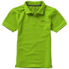 Branded Promotional CALGARY SHORT SLEEVE CHILDRENS POLO in Apple Green Polo Shirt From Concept Incentives.