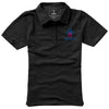 Branded Promotional MARKHAM SHORT SLEEVE LADIES STRETCH POLO in Anthracite Grey Polo Shirt From Concept Incentives.