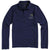 Branded Promotional OAKVILLE LONG SLEEVE MENS POLO in Navy Polo Shirt From Concept Incentives.