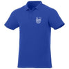 Branded Promotional LIBERTY SHORT SLEEVE MENS POLO in Blue Polo Shirt From Concept Incentives.