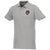 Branded Promotional HELIOS SHORT SLEEVE MENS POLO in Heather Grey Polo Shirt From Concept Incentives.