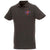 Branded Promotional HELIOS SHORT SLEEVE MENS POLO in Heather Charcoal Polo Shirt From Concept Incentives.