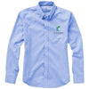 Branded Promotional VAILLANT LONG SLEEVE SHIRT in Light Blue Shirt From Concept Incentives.