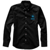 Branded Promotional VAILLANT LONG SLEEVE SHIRT in Black Solid Shirt From Concept Incentives.