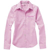 Branded Promotional VAILLANT LONG SLEEVE LADIES SHIRT in Pink Shirt From Concept Incentives.