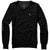 Branded Promotional SPRUCE LADIES V-NECK PULLOVER in Black Solid Jumper From Concept Incentives.