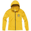 Branded Promotional FLINT LIGHTWEIGHT LADIES JACKET in Yellow Jacket From Concept Incentives.