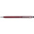 Branded Promotional METAL TOUCH SCREEN BALL PEN with Rubber Stylus Tip in Burgundy Pen From Concept Incentives.