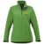 Branded Promotional MAXSON SOFTSHELL LADIES JACKET in Fern Green Jacket From Concept Incentives.