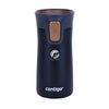 Branded Promotional CONTIGO PINNACLE THERMO CUP in Black & Brown Travel Mug From Concept Incentives.