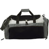 Branded Promotional LARGE SPORTS BAG HOLDALL in Black Bag From Concept Incentives.