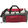 Branded Promotional LARGE SPORTS BAG HOLDALL in Red Bag From Concept Incentives.