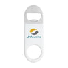 Branded Promotional CROWNTOP OPENER COLOUR in White Bottle Opener From Concept Incentives.