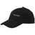 Branded Promotional BRYSON 6 PANEL CAP in Black Solid Baseball Cap From Concept Incentives.