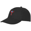 Branded Promotional FENIKS 5 PANEL CAP in Black Solid Baseball Cap From Concept Incentives.