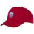 Branded Promotional FENIKS CHILDRENS 5 PANEL CAP in Red Baseball Cap From Concept Incentives.