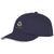 Branded Promotional STYX 5 PANEL SANDWICH CAP in Navy Baseball Cap From Concept Incentives.