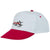 Branded Promotional ICARUS 5 PANEL DUOTONE CAP in Red-white Solid Baseball Cap From Concept Incentives.