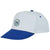 Branded Promotional ICARUS 5 PANEL DUOTONE CAP in Blue-white Solid Baseball Cap From Concept Incentives.