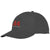 Branded Promotional HADES 5 PANEL CAP in Storm Grey Baseball Cap From Concept Incentives.