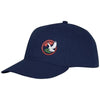 Branded Promotional ARES 6 PANEL CAP in Navy Baseball Cap From Concept Incentives.