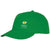 Branded Promotional ARES 6 PANEL CAP in Fern Green Baseball Cap From Concept Incentives.